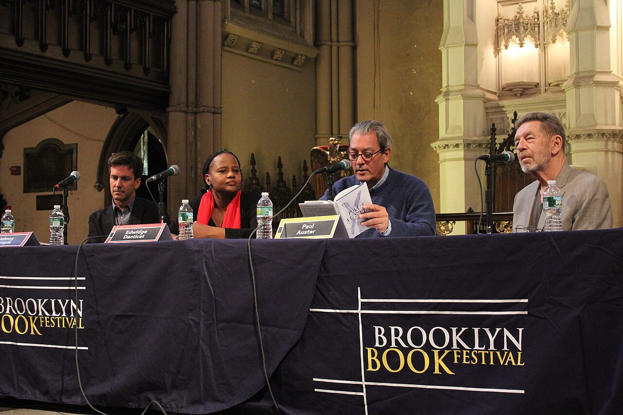 The Literary Lions panel at the Brooklyn Book Festival in September 2012.
