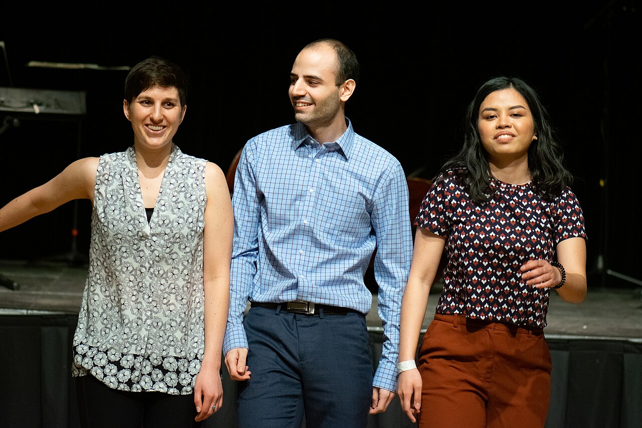 A team at the 2018 Lindy Bout XII swing-and-jazz dance competition in Vancouver, photographed by Thomas Quine.