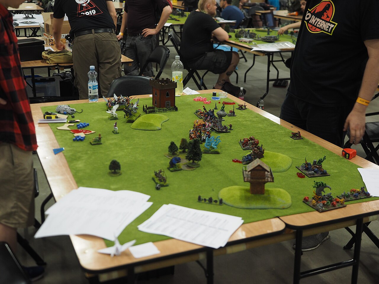 Tabletop role-playing at RopeCon in 2019.