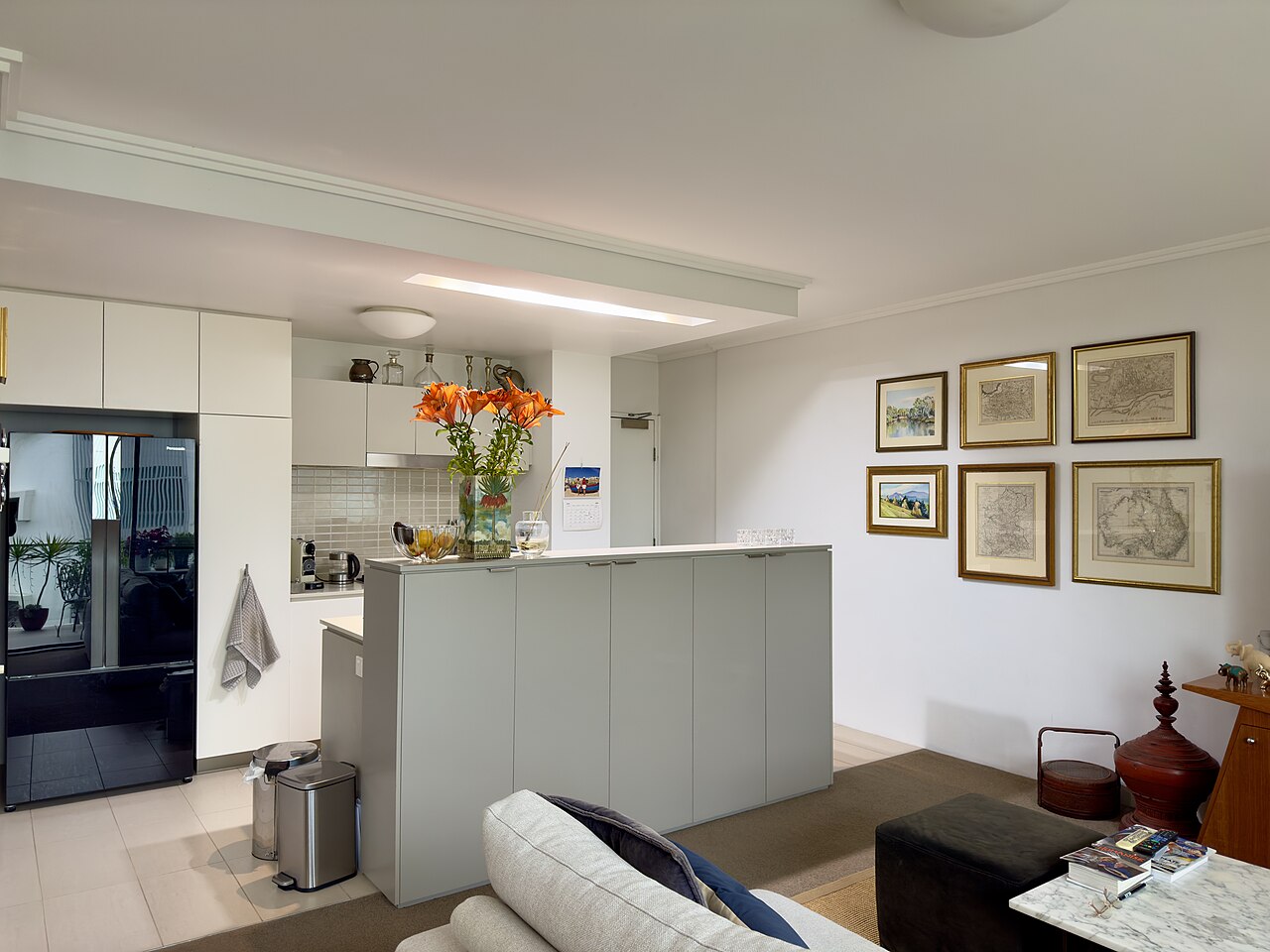 A residential kitchen in Brisbane, photographed in 2025.
