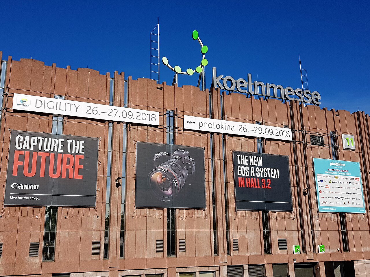 The Photokina exhibition venue in Cologne in 2018.