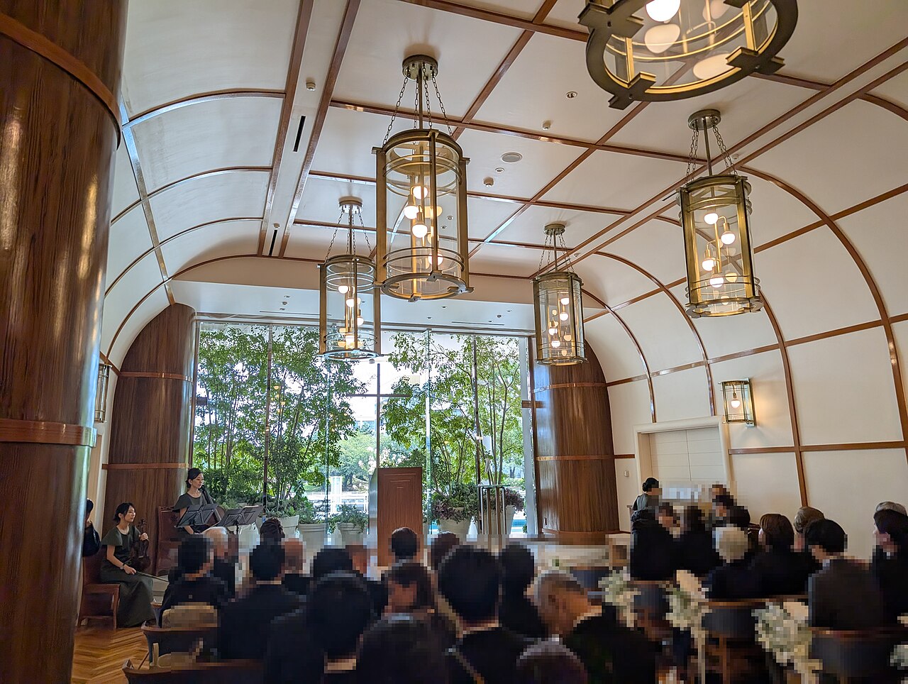 An interior event setting at InterContinental Yokohama Grand, Japan.